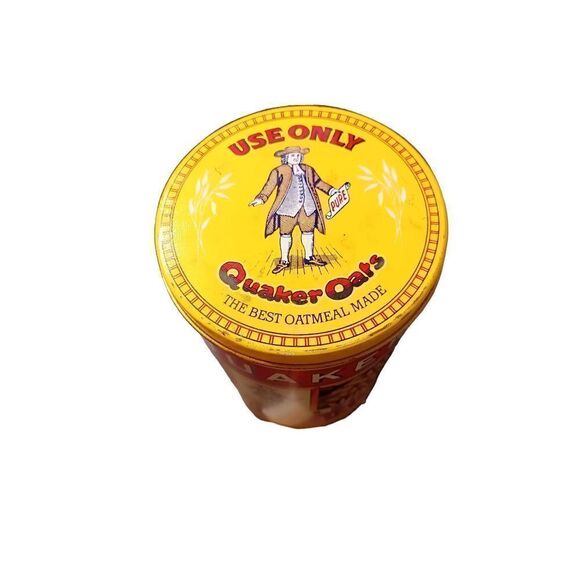 1984 Quaker oats tin and excellent condition - Picture 4 of 6